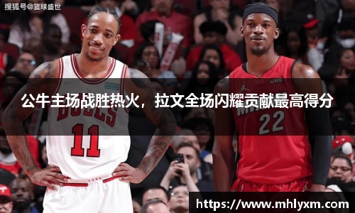 公牛主场战胜热火，拉文全场闪耀贡献最高得分